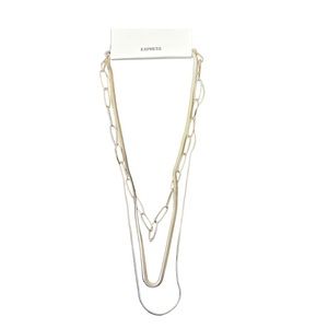 Mixed media necklace